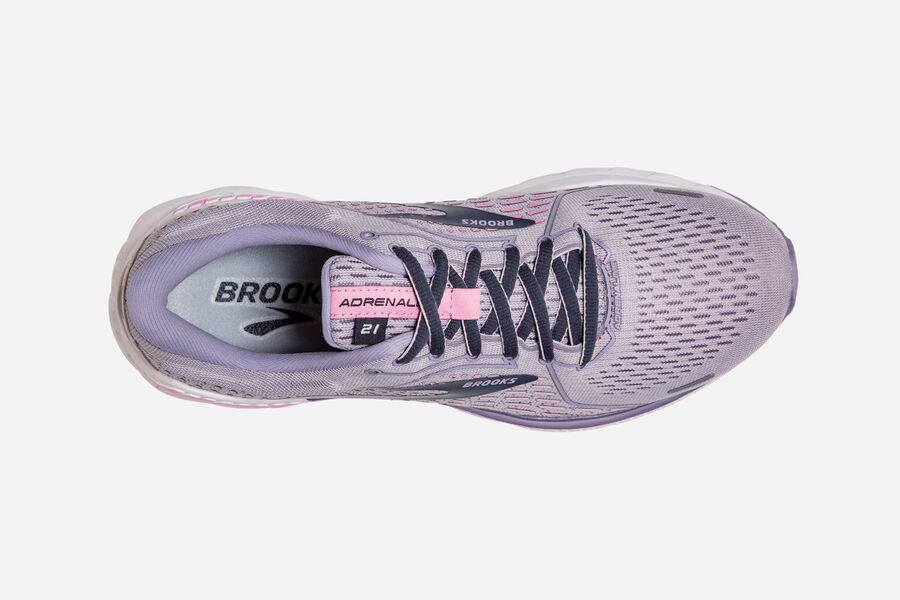 Brooks Running Shoes Womens Pink - Adrenaline GTS 21 Road - 2473-IESBO